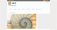 Desktop Screenshot of nit.ae